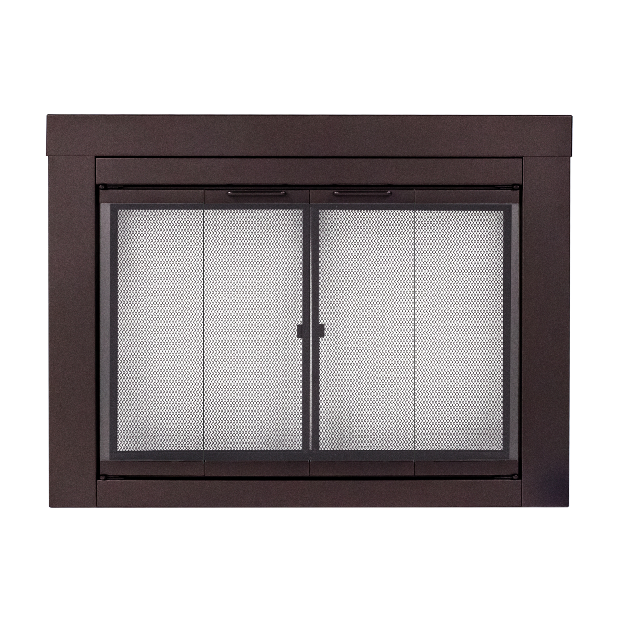 Pleasant Hearth Ascot Fireplace Glass Door, For Masonry Fireplaces, Medium, Oil Rubbed Bronze, Model# AT-1001OR